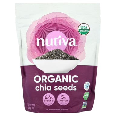 Органические семена чиа Nutiva, 340 г