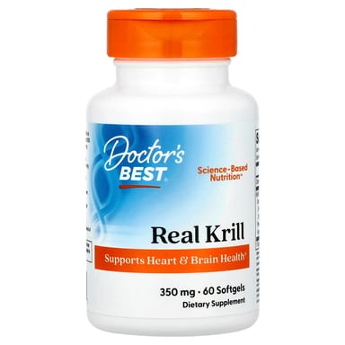Масло криля Doctor's Best, 60 мягких капсул