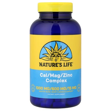 Комплекс Nature's Life Cal/Mag/Zinc, 250 таблеток