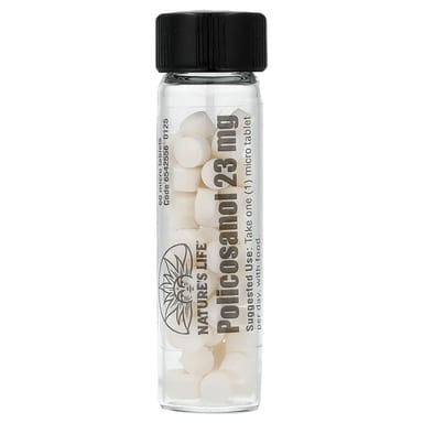 Поликозанол Nature's Life 60 Micro Tablets, 23 мг, таблетки