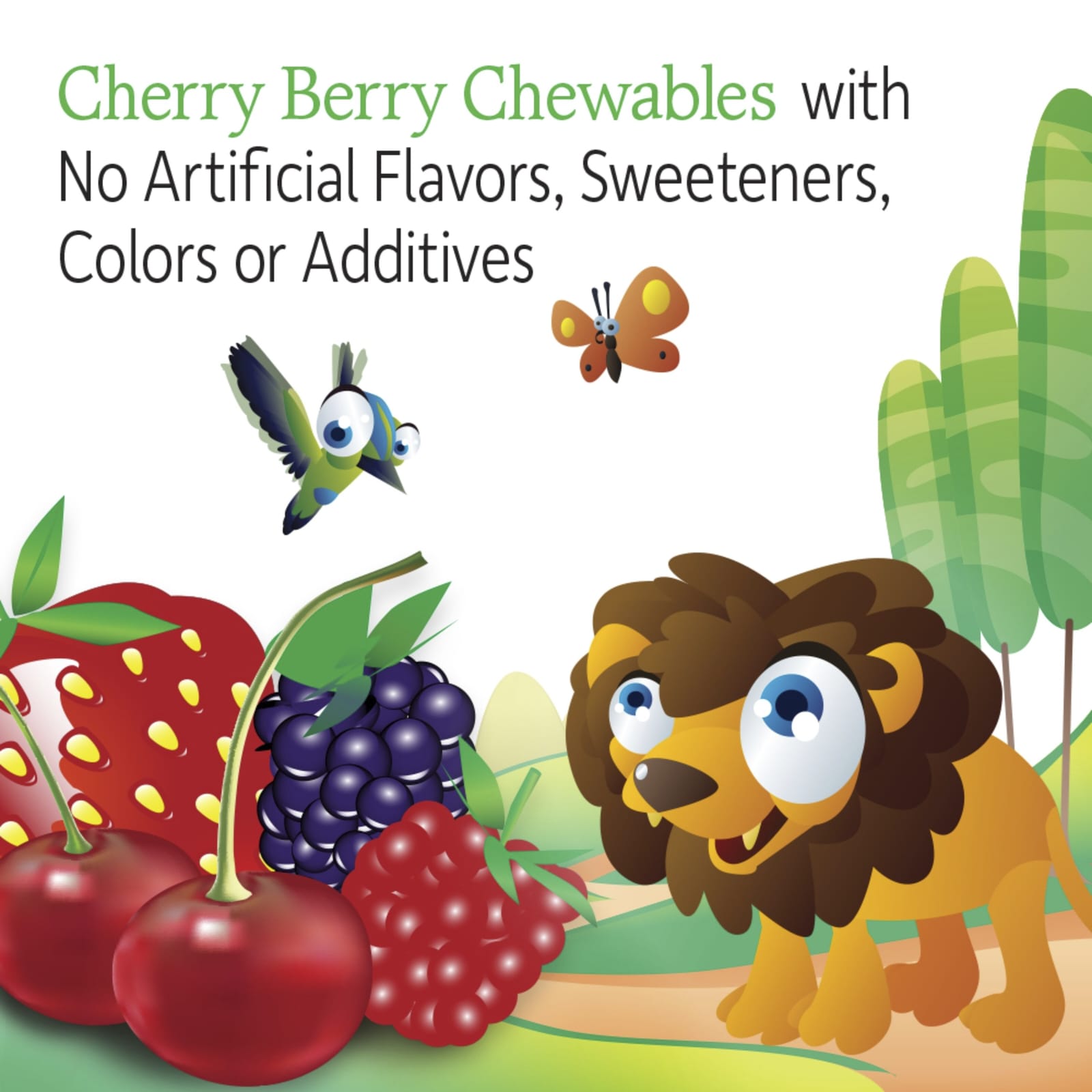 Жевательные мультивитамины Garden of Life Vitamin Code® Cherry Berry, 60 жевательных пастилок — фото 7
