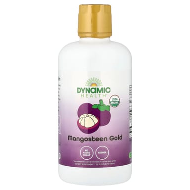 Мангостин Dynamic Health, вкус Mangosteen Gold, 946 мл