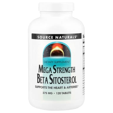 Бета-ситостерол Source Naturals, 375 мг, 120 таблеток