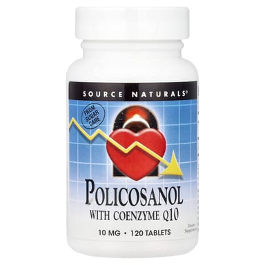 Коэнзим Q10 Source Naturals Policosanol, 120 таблеток