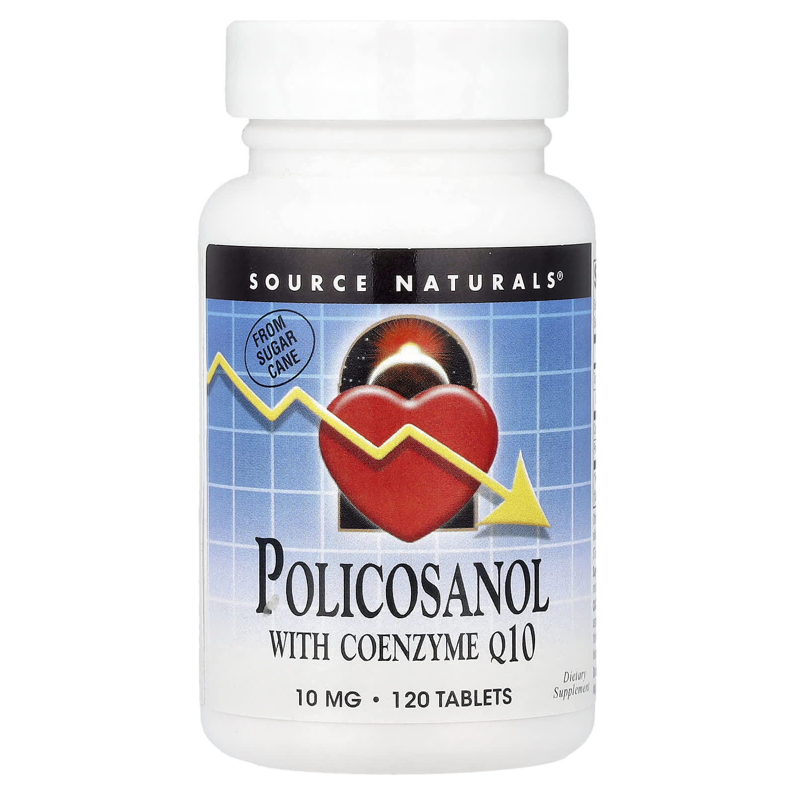 Коэнзим Q10 Source Naturals Policosanol, 120 таблеток