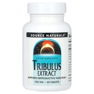 Трибулус Source Naturals Tribulus Extract, 750 мг, 60 таблеток
