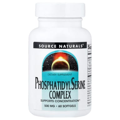 Фосфатидилсерин Source Naturals Complex, 60 мягких капсул