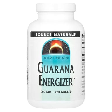 Гуарана Source Naturals Energizer™, 200 таблеток