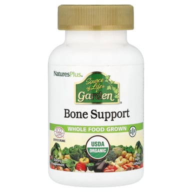 Комплекс для поддержки костей NaturesPlus Source of Life® Garden, 120 растительных капсул