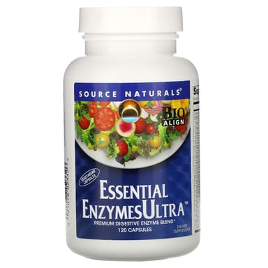 Ферментный комплекс EnzymesUltra Source Naturals Essential™, 120 капсул