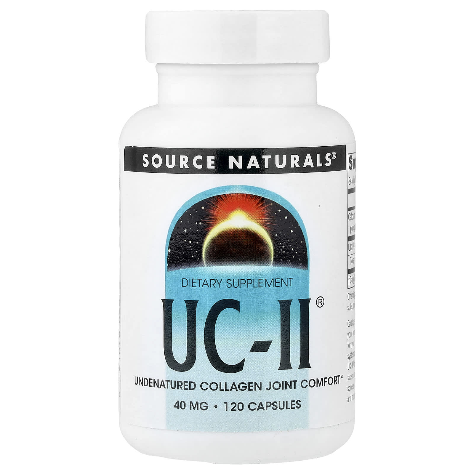UC-II® Source Naturals, 120 капсул