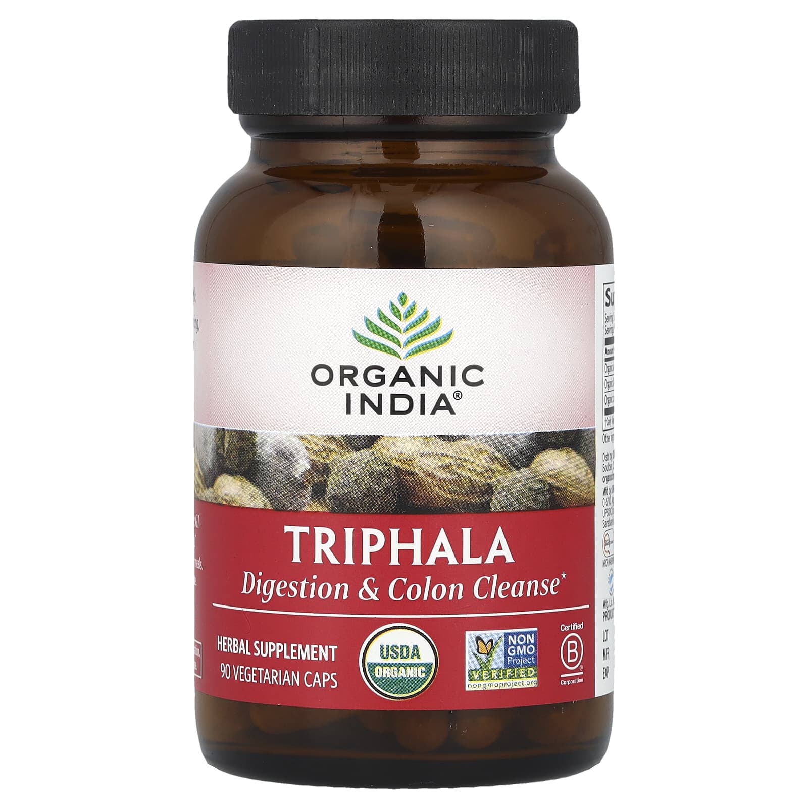 Трифала Organic India, оттенок 90 Vegetarian Caps