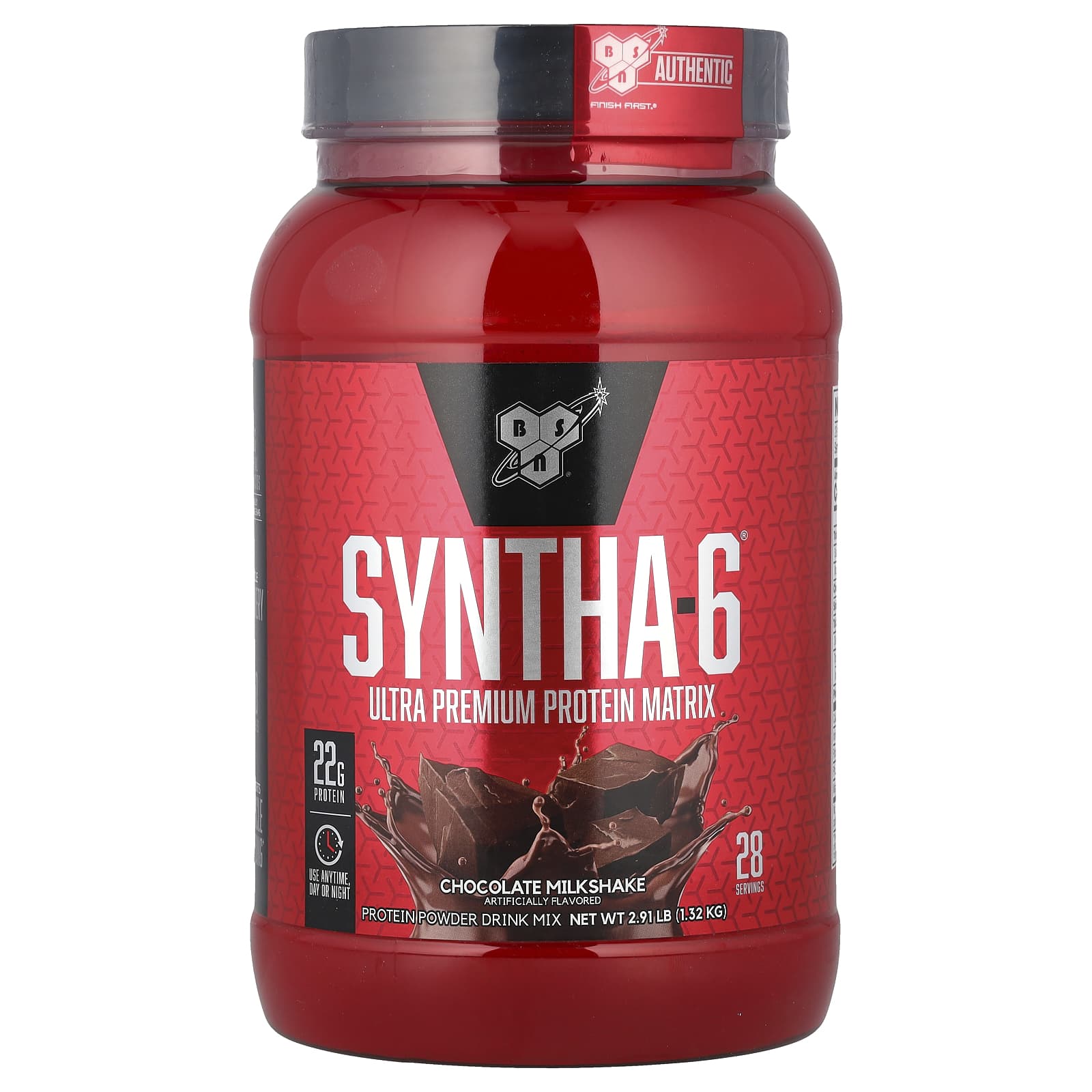Шоколад BSN Syntha-6® Ultra Premium Protein Matrix Milkshake, 1.32 кг