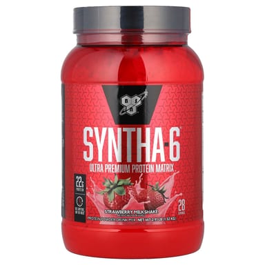 Протеиновый порошок BSN Syntha-6® Ultra Premium Protein Matrix Strawberry Milkshake, 1.32 кг