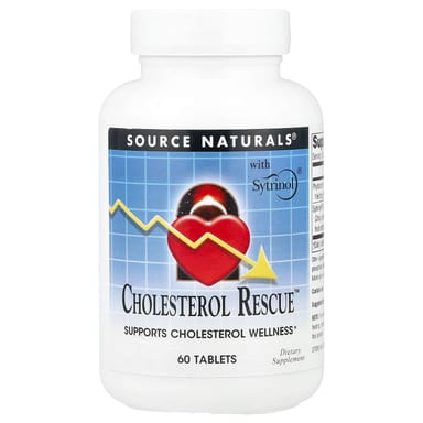 Комплекс для поддержки уровня холестерина Source Naturals™, 60 таблеток