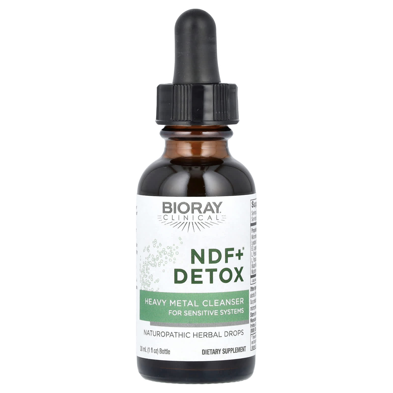 Очищающее средство Bioray NDF+® Detox Heavy Metal, 30 мл