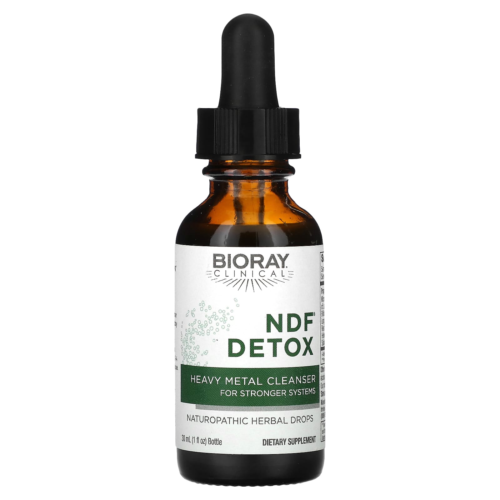 Очищающее средство Bioray NDF Detox Heavy Metal For Stronger Systems, 30 мл