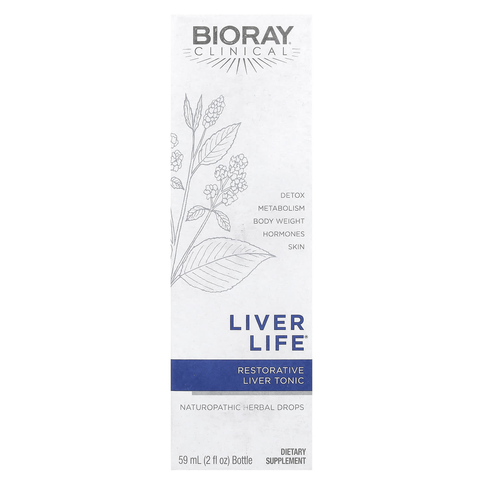 Тоник для печени Bioray, 2 fl oz (59 ml)