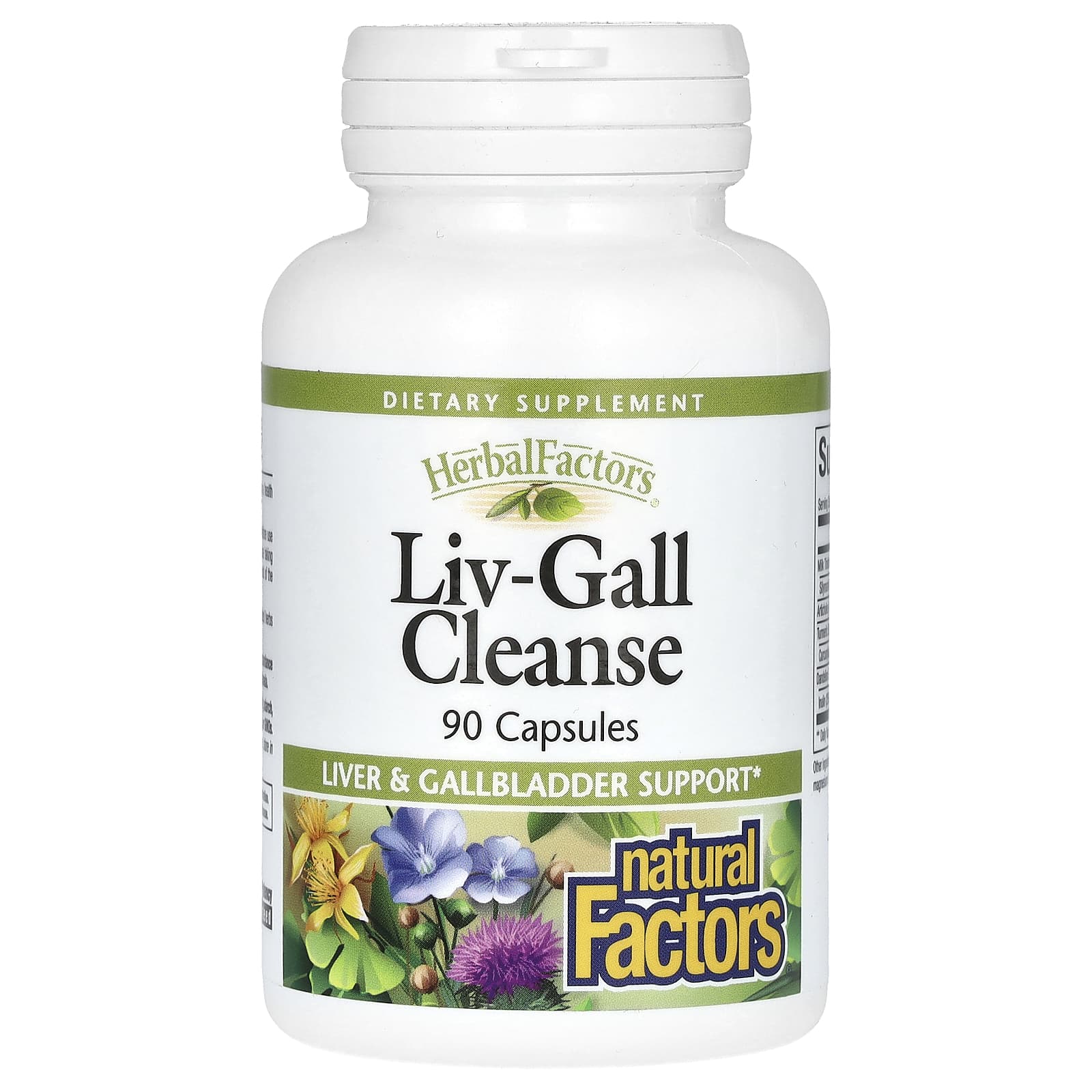 Комплекс для поддержки печени Natural Factors Liv-Gall Cleanse, 90 капсул