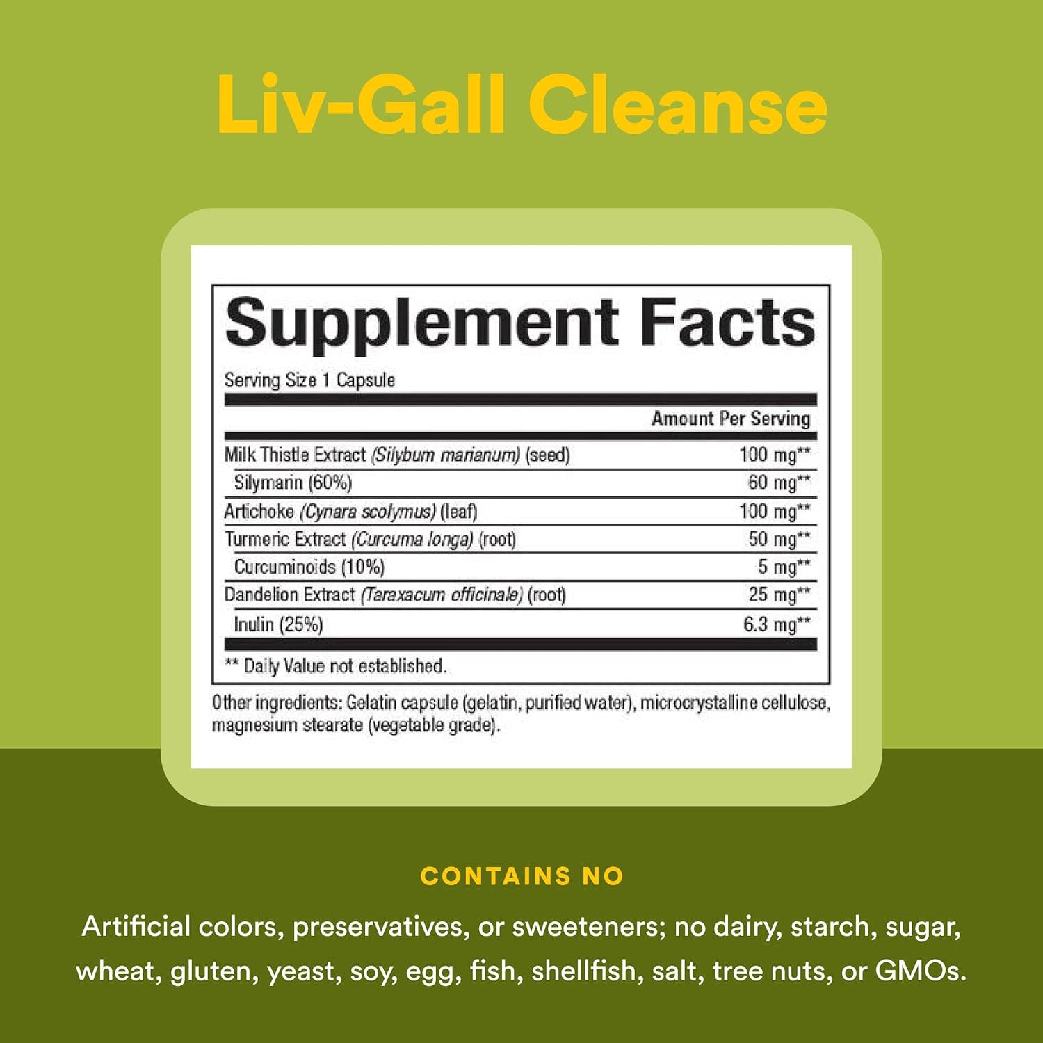 Комплекс для поддержки печени Natural Factors Liv-Gall Cleanse, 90 капсул — фото 3