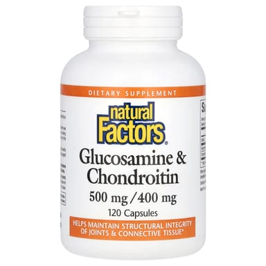 Хондроитин Natural Factors Glucosamine &, 120 капсул