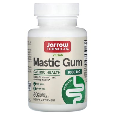 Мастиковая смола Jarrow Formulas Vegan, 500 мг, 60 растительных капсул