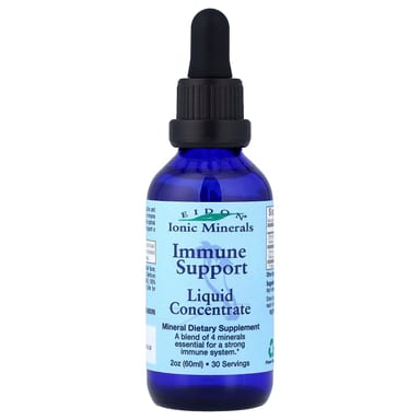 Поддержка иммунитета Eidon Ionic Minerals Immune Liquid Concentrate, 60 мл, 2 унций, жидкая форма