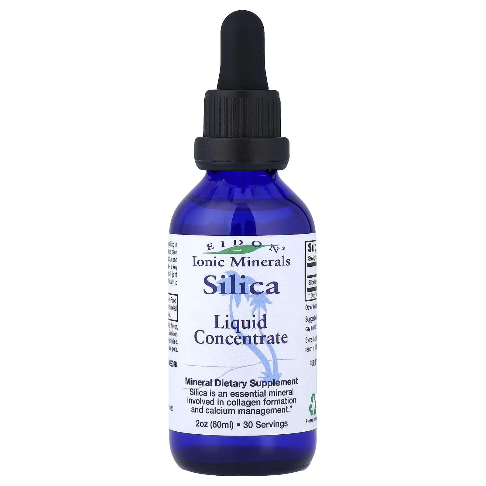 Кремний Eidon Ionic Minerals Liquid Concentrate, 60 мл, жидкая форма