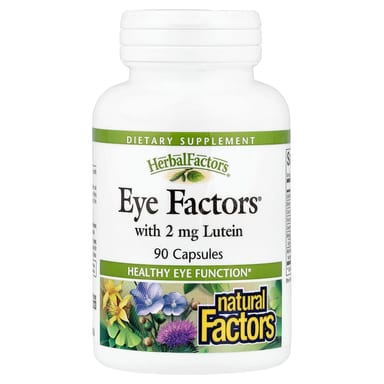 Лютеин Natural Factors Eye Factors®, 90 капсул
