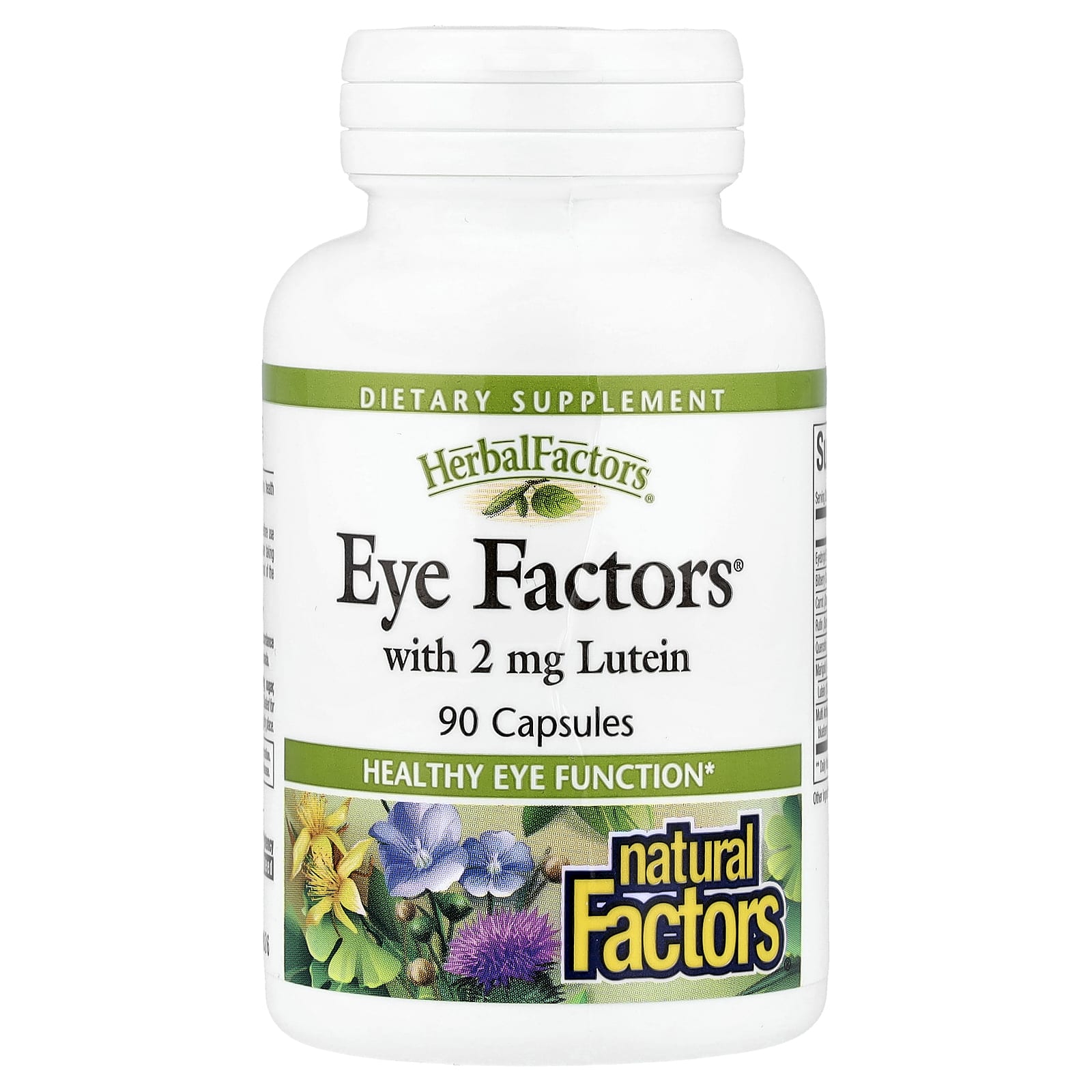 Лютеин Natural Factors Eye Factors®, 90 капсул