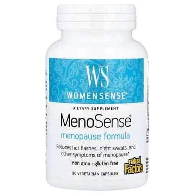 Комплекс Natural Factors WomenSense® MenoSense® Menopause, 90 растительных капсул