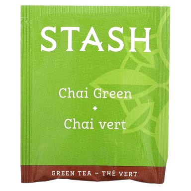 Чай Stash Tea Green Chai Green, оттенок 20 Tea Bags, 38 г, чайные пакетики