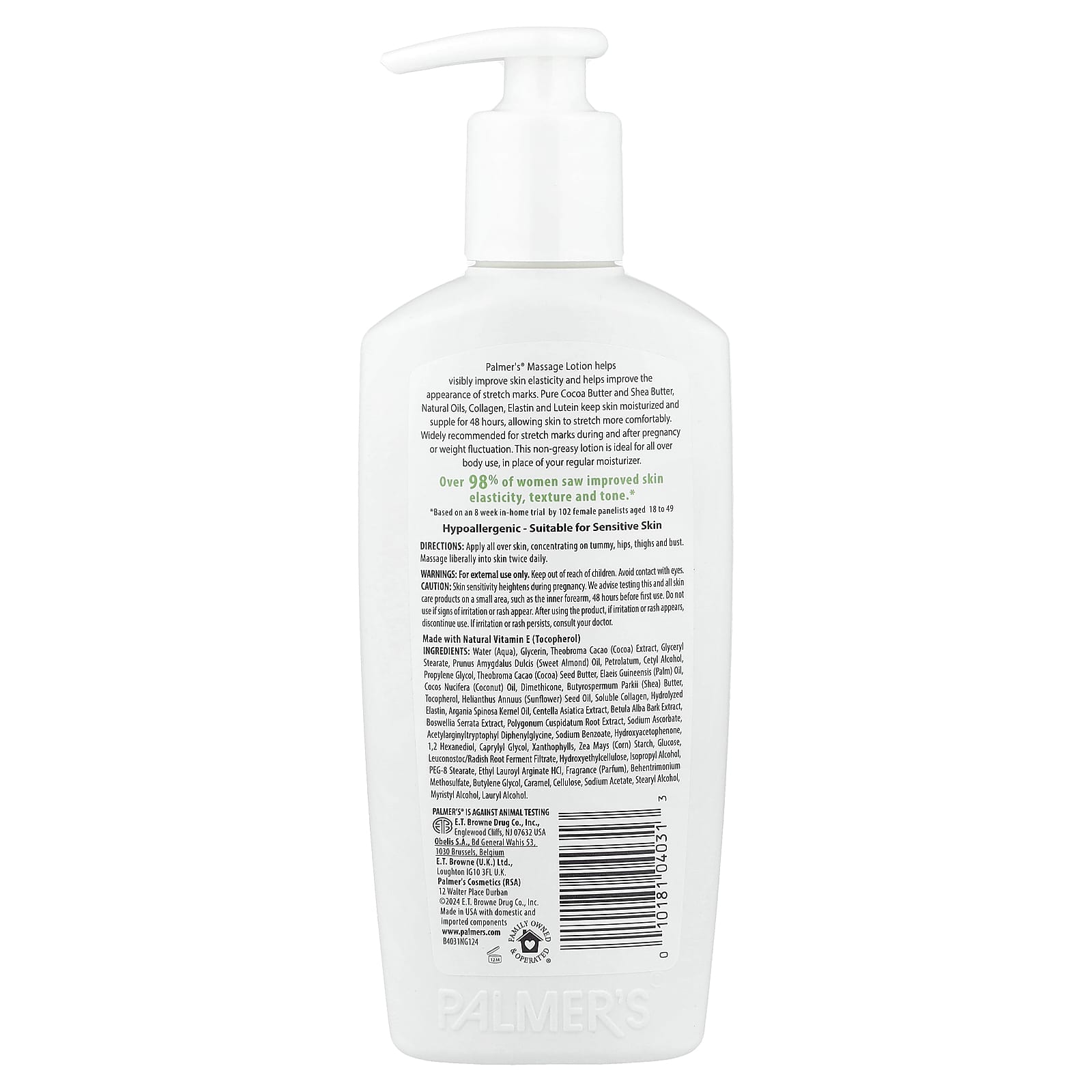Комплекс Palmer's Cocoa Butter® with Vitamin E Massage Lotion for Stretch Marks, 250 мл, лосьон — фото 2