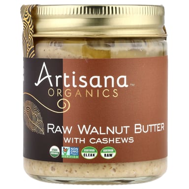 Паста из грецкого ореха Artisana Organics with Cashews, 227 г