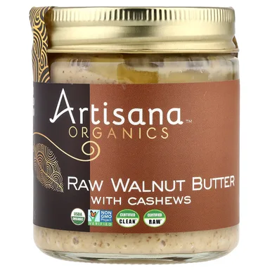 Фото товара: Паста из грецкого ореха Artisana Organics with Cashews, 227 г