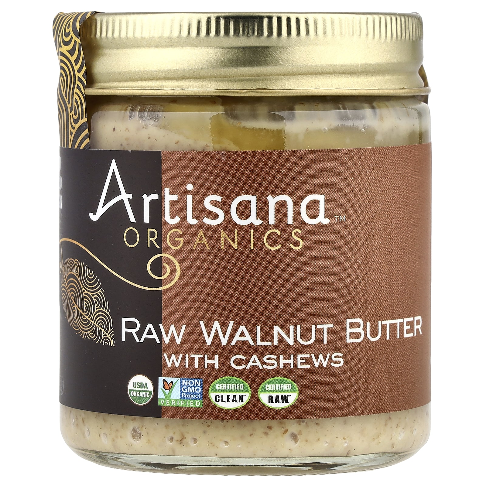 Паста из грецкого ореха Artisana Organics with Cashews, 227 г