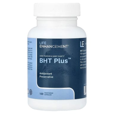 BHT Plus Durk Pearson & Sandy Shaw's®, 100 растительных капсул