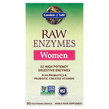 Ферменты Garden of Life RAW Women, 90 растительных капсул