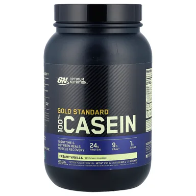 Фото товара: Казеин Optimum Nutrition, 1.81 lb (825 г), Кремовый ванильный