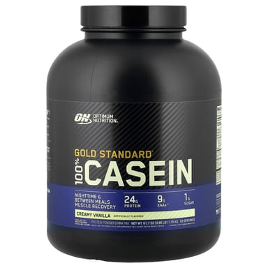 Казеин Optimum Nutrition, 3.85 фунта (1.75 кг), Кремовый ванильный