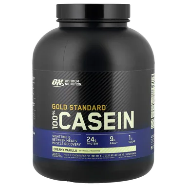 Фото товара: Казеин Optimum Nutrition, 3.85 фунта (1.75 кг), Кремовый ванильный