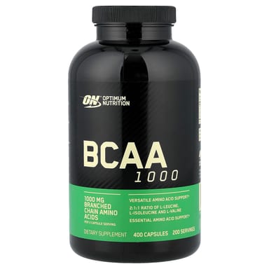BCAA Optimum Nutrition 1000, 400 капсул