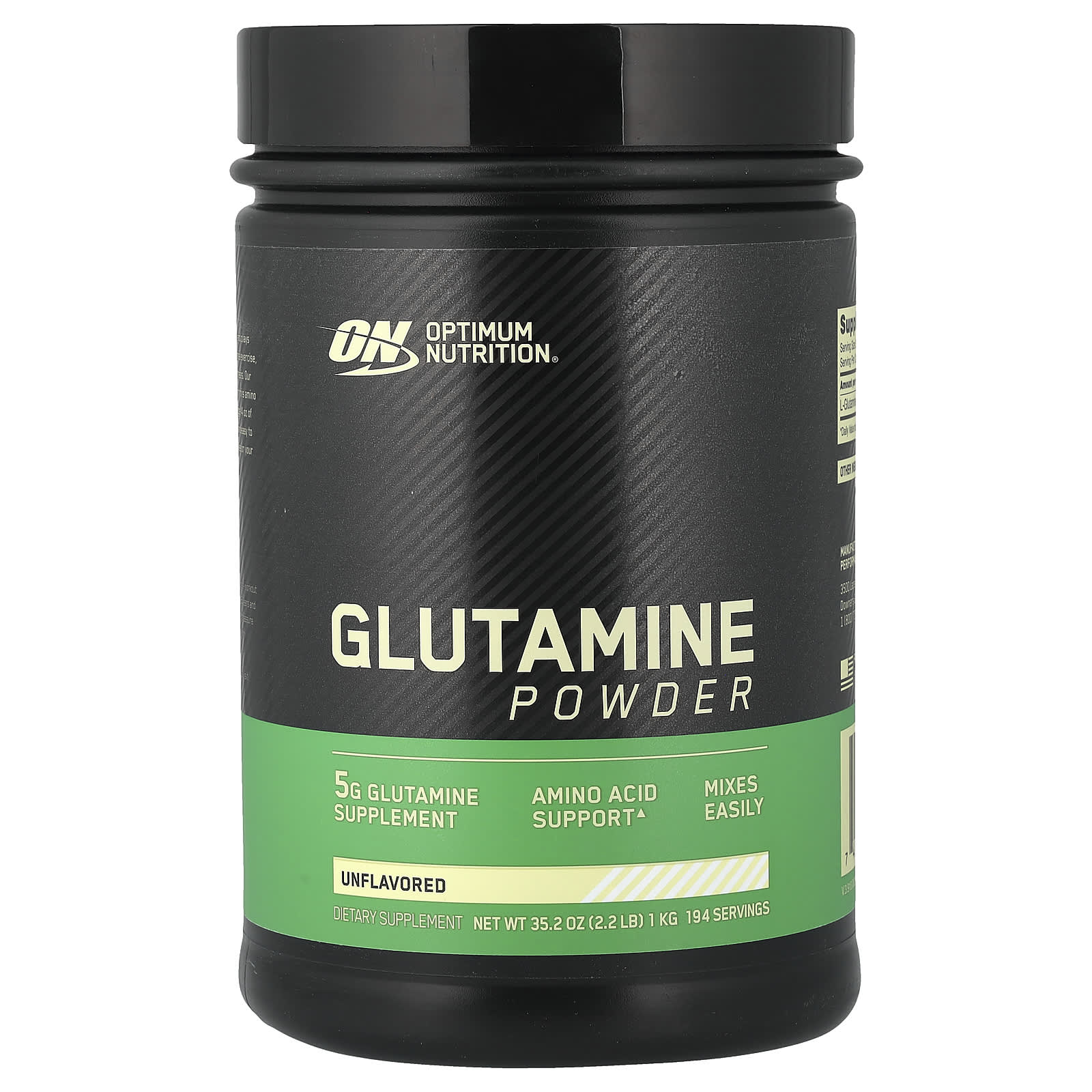 Порошок Optimum Nutrition Glutamine, без вкуса, 1 кг — фото 5