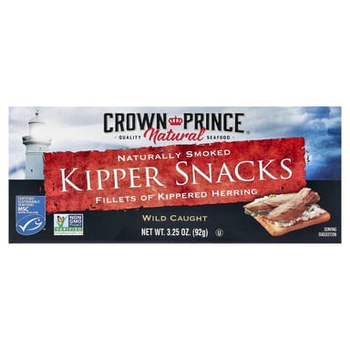 Копчёная рыба (кипперы) Crown Prince Natural Naturally Smoked, 92 г