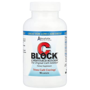 CBlock™, блокатор углеводов/крахмала, 90 каплет