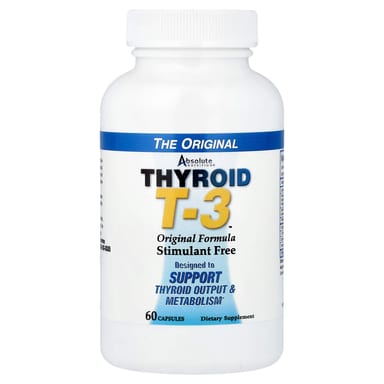 Комплекс Absolute Nutrition Thyroid T-3™ Original, 60 капсул