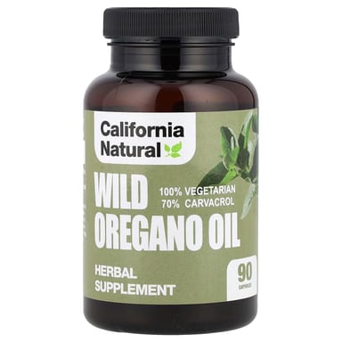 Масло дикого орегано California Natural, 90 капсул