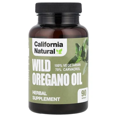 Фото товара: Масло дикого орегано California Natural, 90 капсул