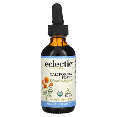 Экстракт калифорнийского мака Eclectic Herb, 60 мл