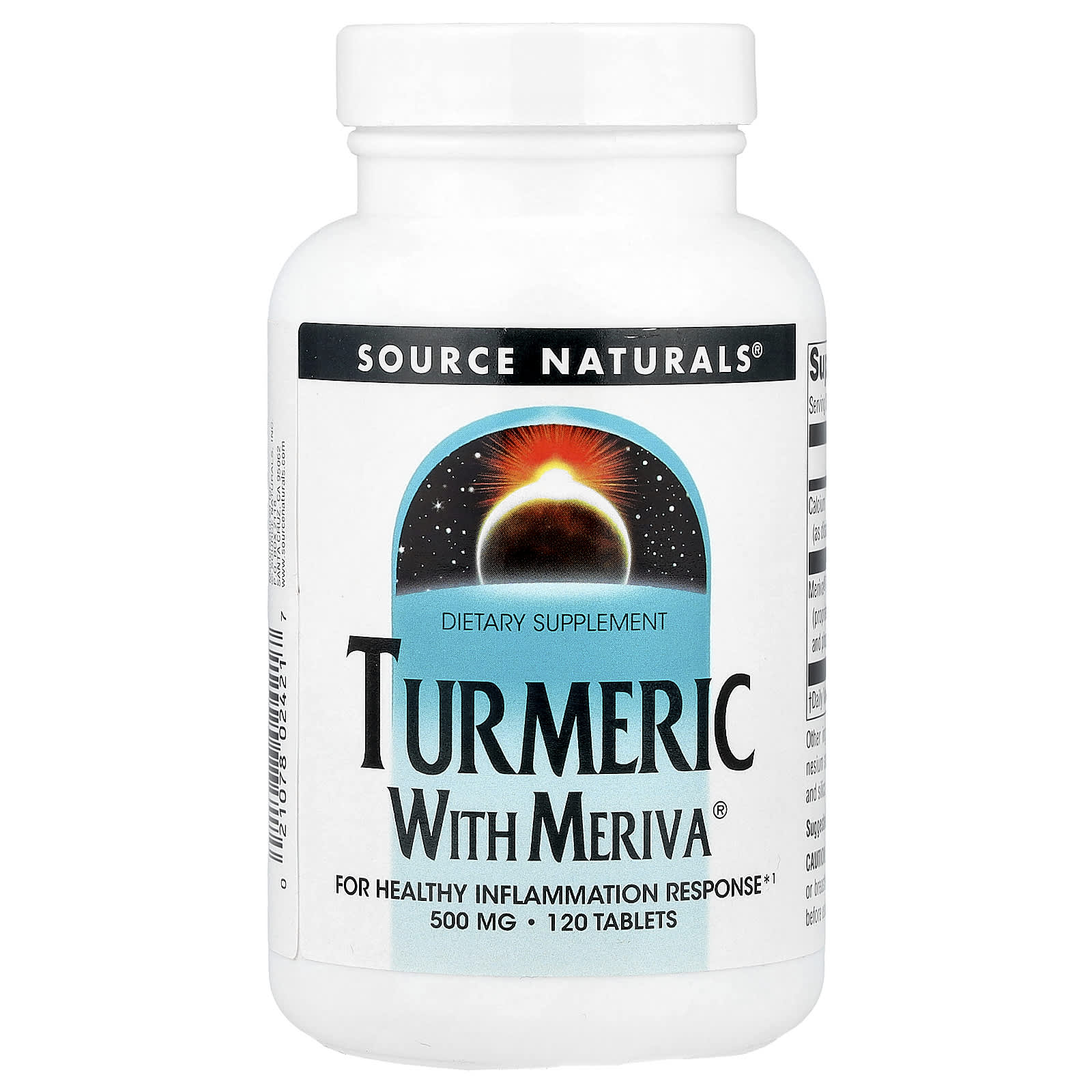 Куркума Source Naturals with Meriva®, 120 таблеток